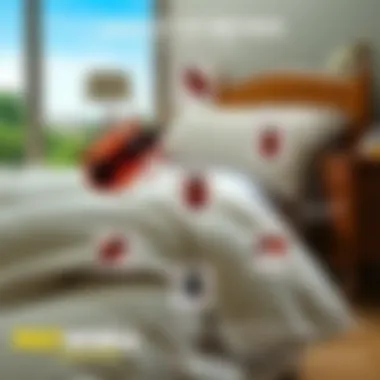 Infographic illustrating bed bug life cycle