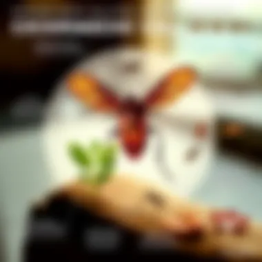 Infographic showing the biology and life cycle of cockroaches