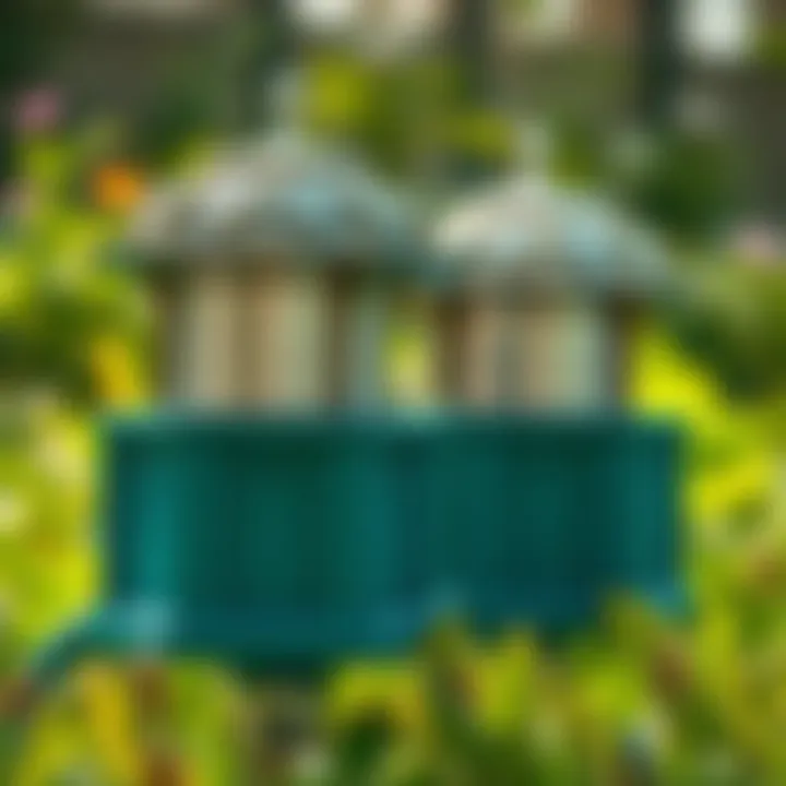 Visual representation of effective placement strategies for bait stations