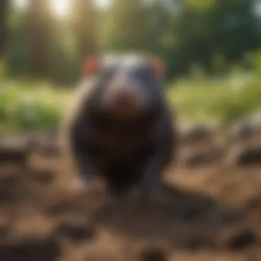 Eco-friendly mole control methods