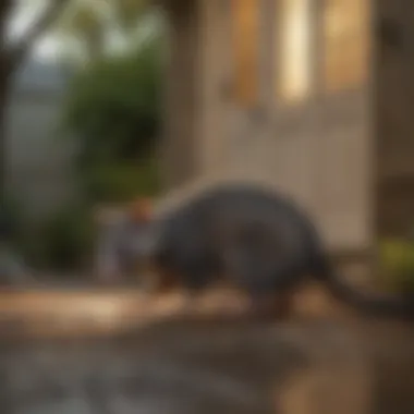 Common Entry Points for Possums Common entry points for possums around houses