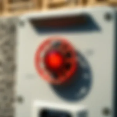 Diagram explaining how the Red Eye Termite Monitoring Station detects termites