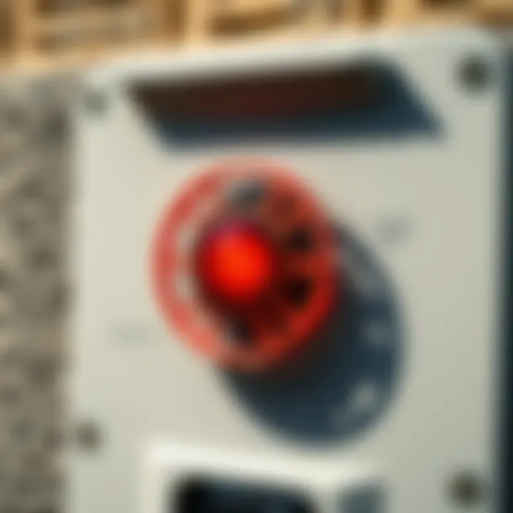 Diagram explaining how the Red Eye Termite Monitoring Station detects termites