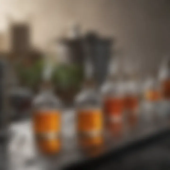 Visual representation of chemical components in pest control concentrates