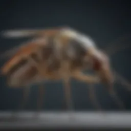 Detailed anatomical structure of the Capitol mosquito