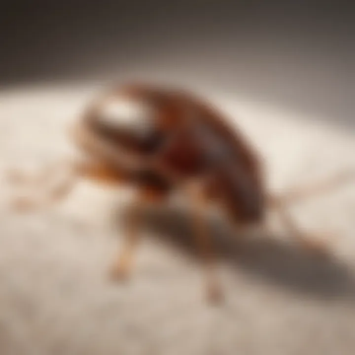 Visual representation of common myths about bed bugs