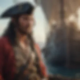 Historical depiction of pirates